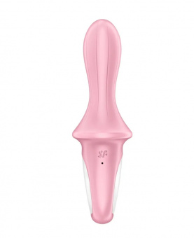 Анальный вибратор Satisfyer Air Pump Booty 5 Connect App, розовый, 18 см