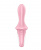 Анальный вибратор Satisfyer Air Pump Booty 5 Connect App, розовый, 18 см
