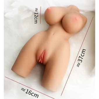 Торс реалистичный Fantasy Toys, 2 отверстия
