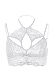 Бралетт удлиненный Erolanta Lingerie Collection, белый, XS-S