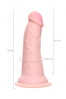 Фаллоимитатор Pipedream, King Cock Plus 5" Triple Density Cock - Flesh, телесный