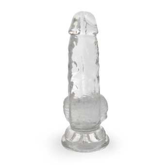 Фаллоимитатор Erowoman New Collection, прозрачный, L 15 см, Ø3 см