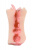 Мастурбатор реалистичный Toyfa Juicy Pussy Fruity Tongue, рот и вагина, softskin, телесный, 19 см.