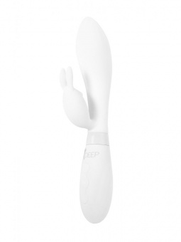 Перезаряжаемый вибратор Indeep Pro Theona White