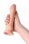 Реалистичный фаллоимитатор Toyfa Realstick Elite Dildo, tpr, телесный, 21 см