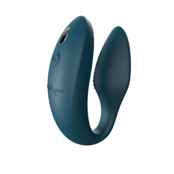 Вибромассажер для пар We-Vibe Sync 2 NEW Velvet Green