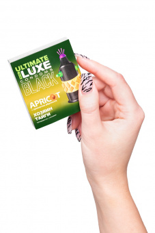 Презервативы Luxe Black Ultimate «Хозяин Тайги» абрикос, 18 см, 5,2 см, 1 шт.