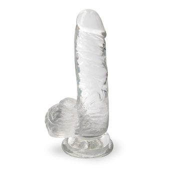Фаллоимитатор Erowoman New Collection, прозрачный, L 15 см, Ø3 см