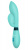 Вибратор Indeep Gina Turquoise