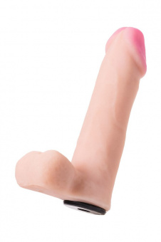 Страпон на креплении Toyfa Realstick Strap-On Hunter, Tpr, телесный, 14,5 см.