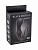 Анальная пробка с эрекционным кольцом Lola Games Black Edition Double Pleasure Anal Plug Black, 18 см, Ø3,3 см