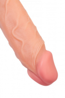 Реалистичный фаллоимитатор RealStick Nude Wilt, PVC, телесный, 29,5 см