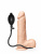 Фаллоимитатор надувной с грушей LoveToy, L 21,5/16 см, Ø 4,5/4 см