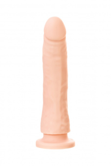 Фаллоимитатор Realstick Silicone Bradley C, телесный, 18,5 см