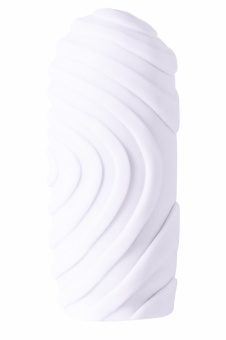Мастурбатор с двусторонней поверхностью Marshmallow Maxi Sugary White