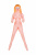 Кукла надувная Dolls-X by Toyfa Olivia, рыжая, с тремя отверстиями, кибер вставка: вагина-анус, 160 см