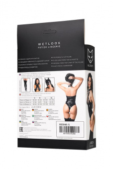 Боди Glossy Jodi из материала Wetlook, L