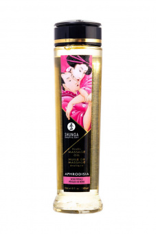 Масло массажное для тела Shunga «Афродизия. Лепестки роз» (Aphrodisia. Rose Petals), 240 мл