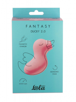 Вакуумный стимулятор Lola Games Fantasy Ducky 2.0 Pink
