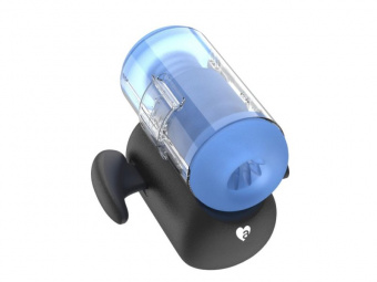 Инновационный робот-мастурбатор Amovibe Black Knight Vibrating, Heating & Thrusting
