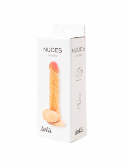 Фаллоимитатор на присоске Nudes Reliable