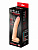 Фаллоимитатор Real Standart LoveToy на присоске, L 20 см, Ø 3,7 см