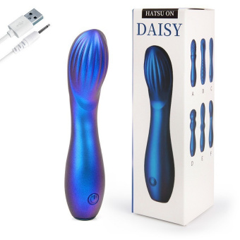 Вибромассажёр Daisy, L 15 см, Ø 3,7 см, 10 режимов вибрации